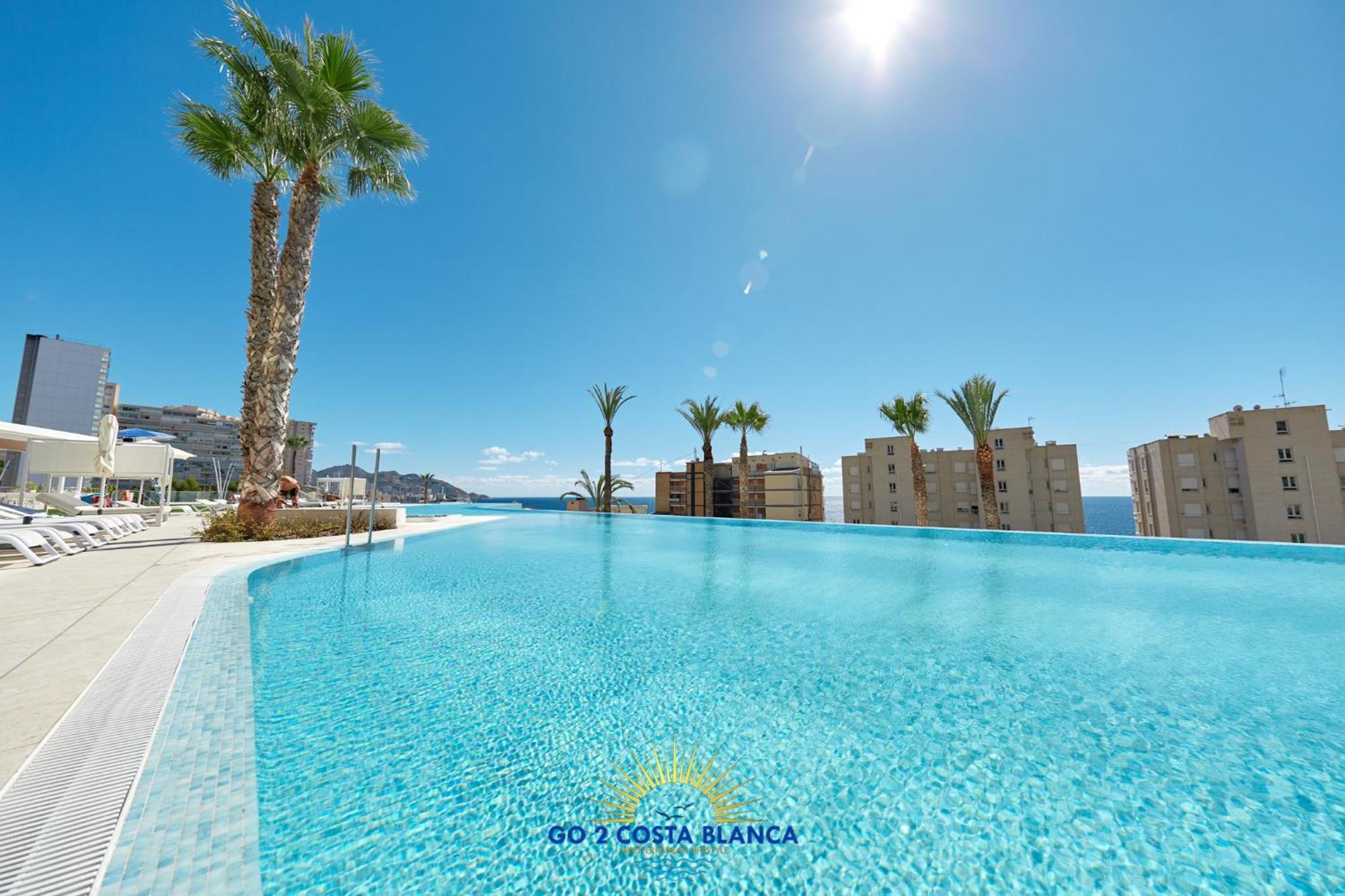 Sunset Cliffs Deluxe Leilighet Benidorm Eksteriør bilde