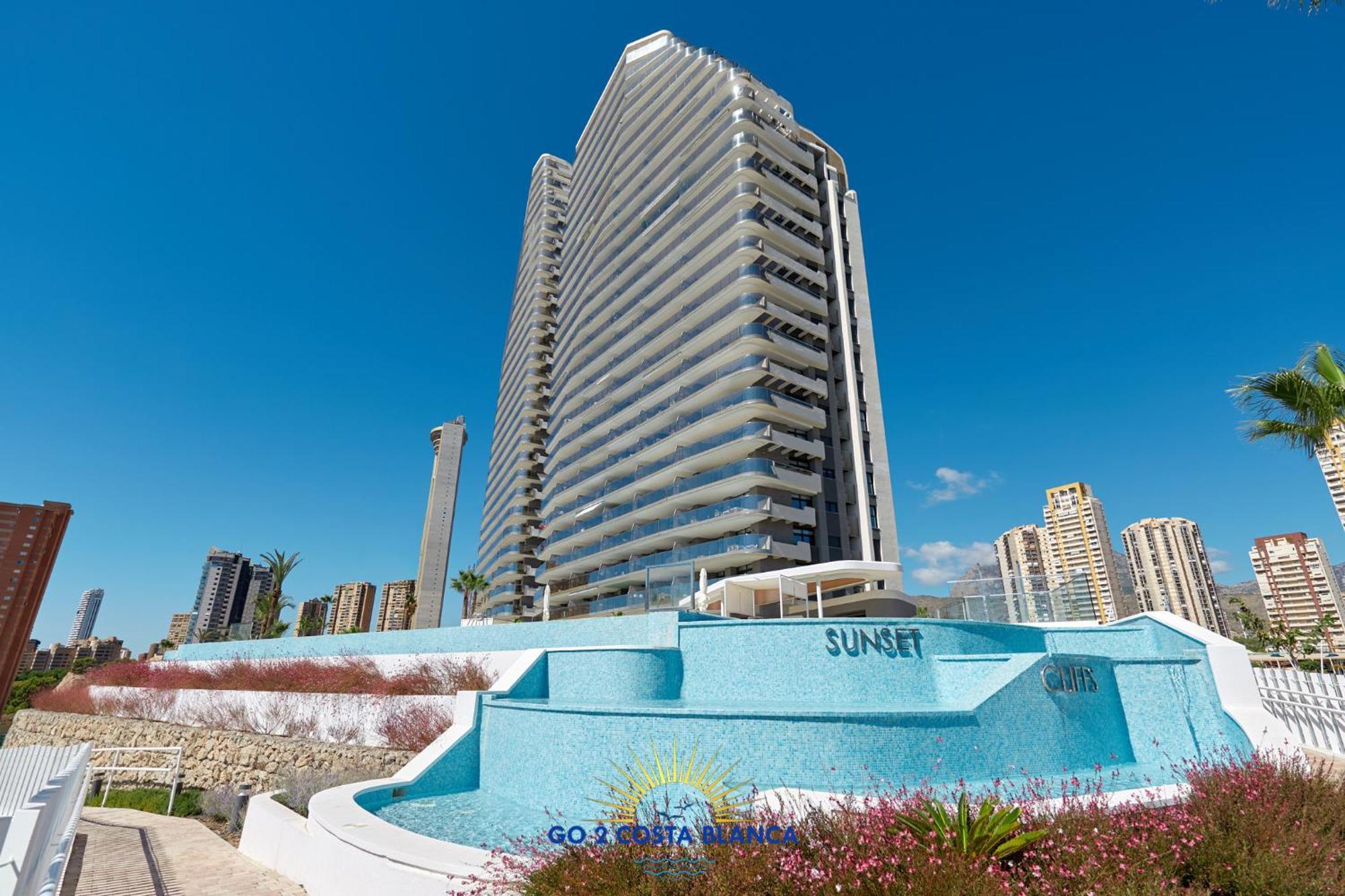 Sunset Cliffs Deluxe Leilighet Benidorm Eksteriør bilde