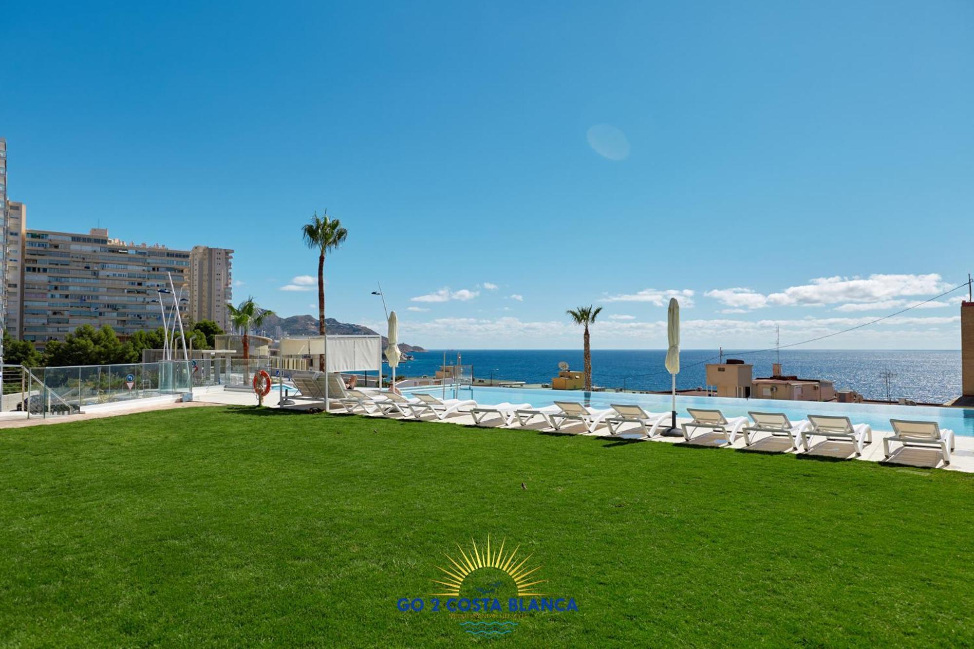 Sunset Cliffs Deluxe Leilighet Benidorm Eksteriør bilde