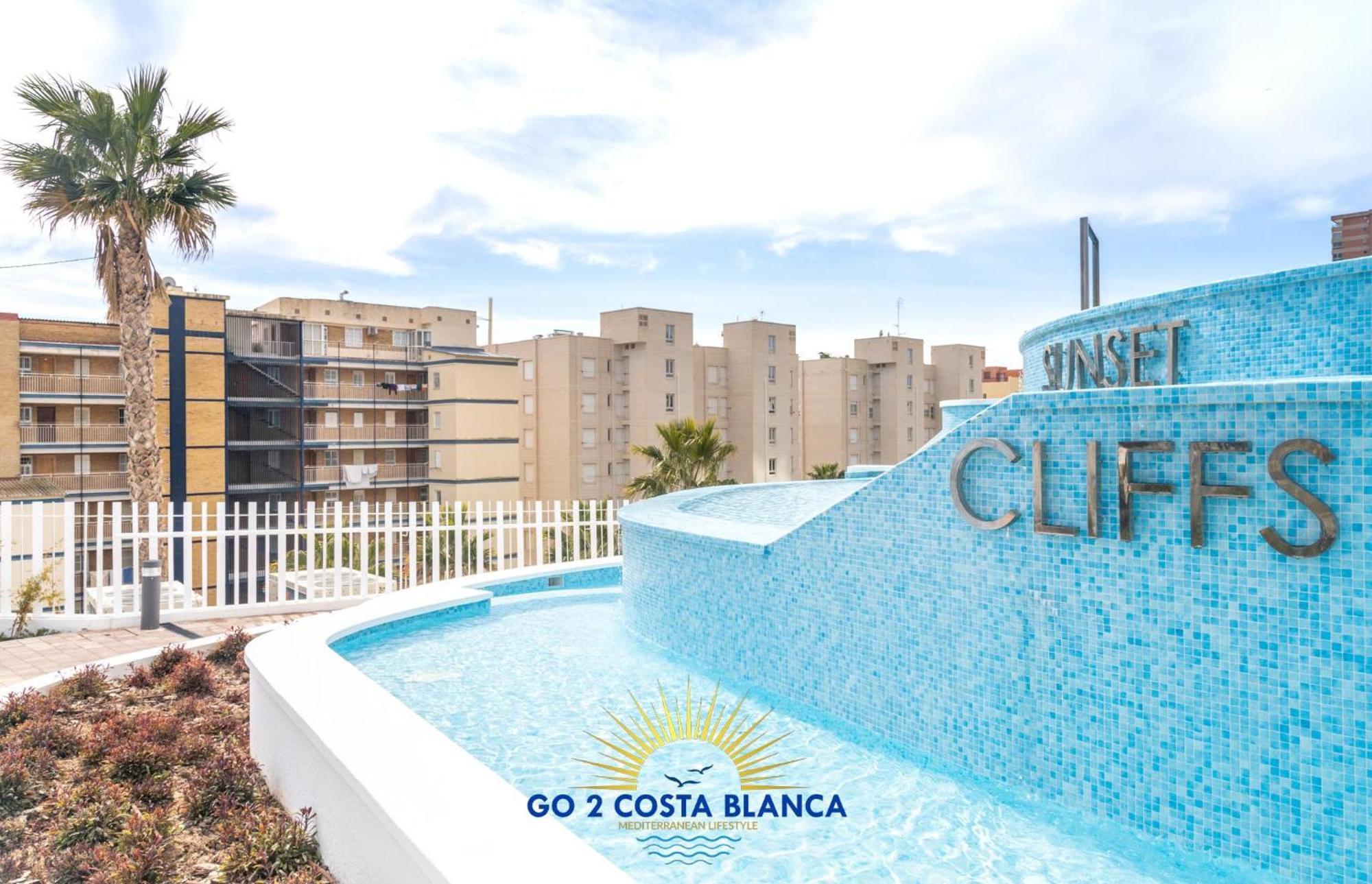 Sunset Cliffs Deluxe Leilighet Benidorm Eksteriør bilde